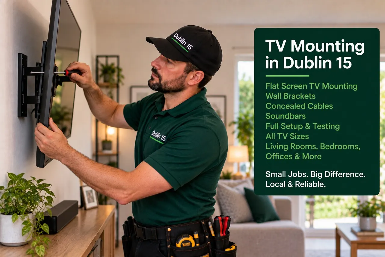 Illustrative image for tv mounting enquiries in Dublin 15